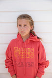 Malibu Hoodie Sweatshirt - Sunset Print